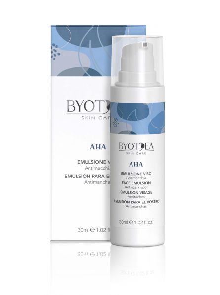 EMULSION VISAGE ANTI TACHE - GAMME AHA - BYOTEA