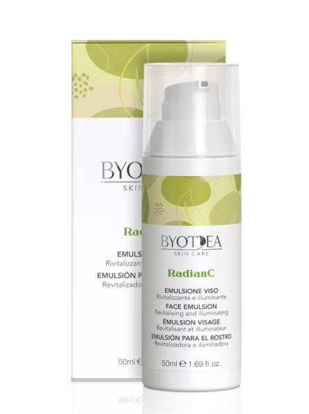 EMULSION VISAGE REVITALISANTE - GAMME RADIANC - BYOTEA